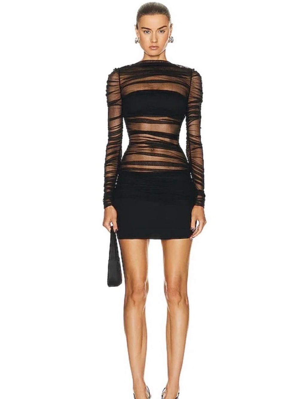 Christopher Esber Semblance Tulle Mini Dress